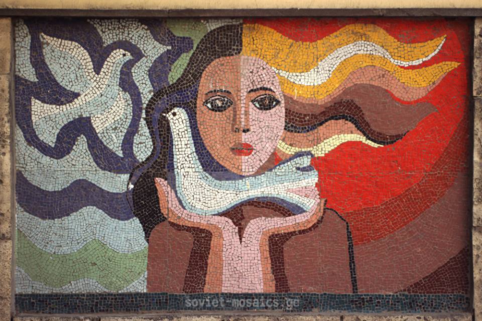 Soviet Mosaics in Georgia – “Street art geotv.ge